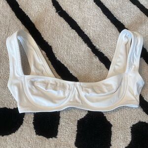 NWOT! SKIMS Recycled Swim Underwire Bikini Top